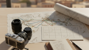 Planning a Photo Essay: Storyboarding Routes Across Continents-YiMeng